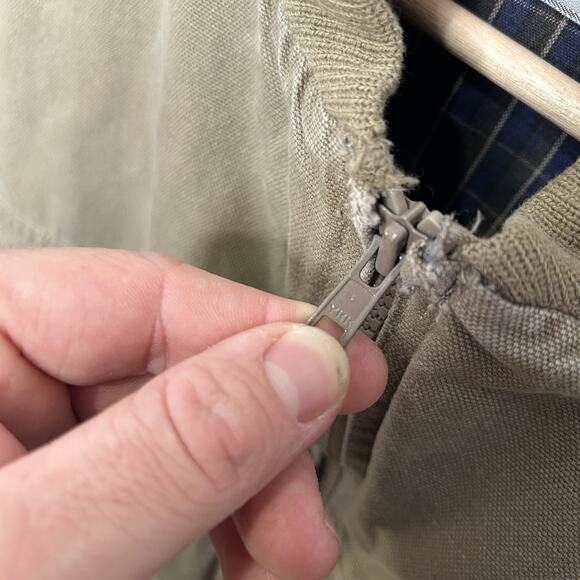 Vintage Carhartt Sheet-Lined Plainsman Jacket “Taupe” JS0121 - Picture 6 of 9